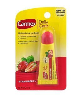 Бальзам для губ Carmex Lip Balm SPF15, Strawberry Клубника, 10 г 1977323733 фото