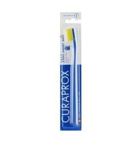 Зубная щетка Curaprox CS 3960 Super Soft супер мягкая сине-жёлтая 229682371 фото