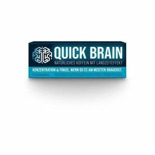 Quick Brain натуральний кофеїн - 80 мг кофеїну, мате + гуарана + зелений чай + кава в зернах 1641397331 фото