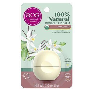 Натуральный и органический бальзам для губ Eos Vanilla Bean для чувствительной кожи, 7г. 2011151622 фото
