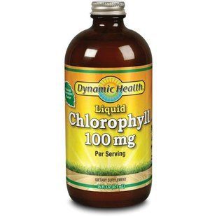 Рідкий хлорофіл для детоксикації та очищення організму Liquid Chlorophyll Dynamic Health 100 мг 473 мл 1459590079 фото