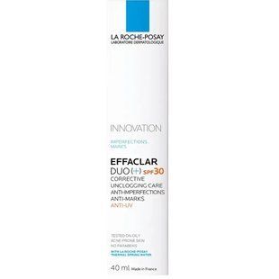 La Roche-Posay (Ля рош) Effaclar Duo (+) SPF30, 40 мл &ndash; коригувальний засіб проти недоліків і слідів постакне. 2567271124 фото