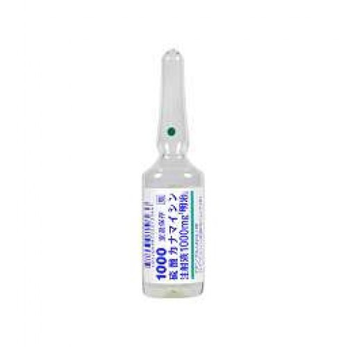Meiji Kanamycin sulfate Инъекции Канамицин 1000 мг, 10 ампул (3041700099)