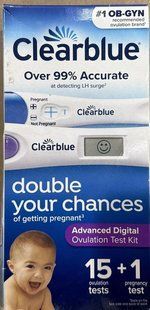 Clearblue Advanced Digital (15 шт на овуляцію + 1 шт на вагітність) - цифровий із розширеним вікном фертильності 2638746167 фото
