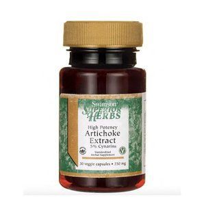 Свансон Высокоэффективный экстракт артишока здоровая печень США Swanson Artichoke Extract USA 350 мг 30 капс 1402530580 фото