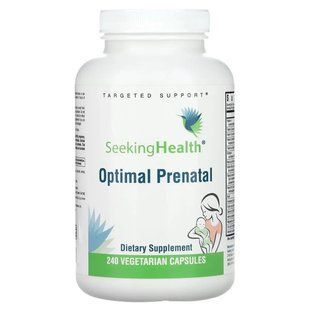 Seeking Health Optimal Prenatal, 240 капсул, Сикинг Хелс &mdash; пренатальный мультивитамин для фертильности, беременности и лактации. 2919151555 фото