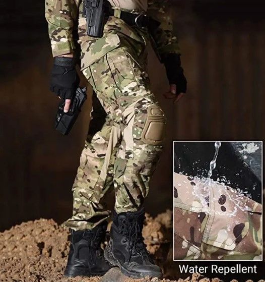 Тактичні штани Brutals G3 Combat Pants Multicam бойові штани мультикам із наколінниками та спандекс вставками L 73-83 кг 1712722833 фото