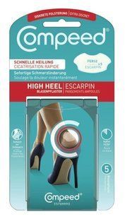 Пластырь гидроколлоидный против мозолей Compeed High heel Компид для высоких каблуков 5 шт Германия 251189756 фото