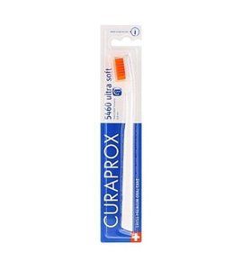 Зубна щітка Curaprox CS 5460 Ultra Soft ультра м'яка біло-помаранчева 229682233 фото