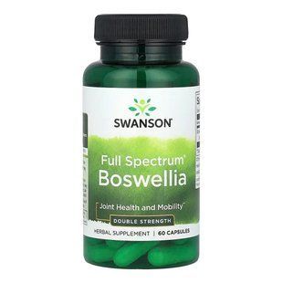 Swanson (Свансон) Full Spectrum Boswellia Double Strength (Капсули босвелії), 800 мг, 60 шт - для суглобів. 2498808887 фото