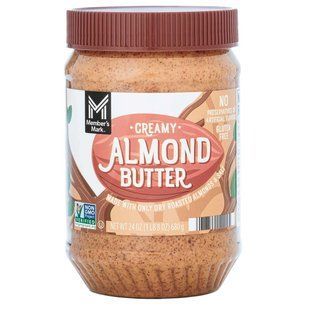 Member&rsquo;s Mark creamy almond butter 680 г Мемберс Марк - мигдальна паста для сніданків випічки та перекусів 3177688998 фото