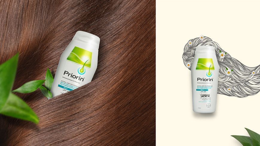 Priorin shampoo Bayer 200 мл шампунь Пріорін проти випадіння для кращого росту волосся - ніжний догляд за волоссям Німеччина 1393106246 фото