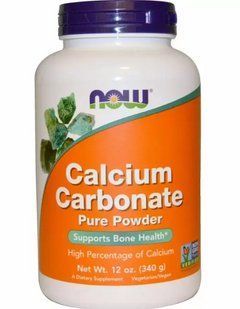 Кальцій карбонат у порошку Now Foods Calcium Carbonate Powder, 340г 1993661576 фото