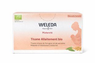 Weleda Tisane Allaitement Bio Herbal Tea, 20 пакетів*2г - органічний трав'яний чай з фенхелем і вербеною для лактації. 2928878606 фото