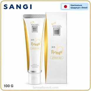 SANGI Apagard Premio 100 г пагард Преміо відбілювальна зубна паста з наногідроксиапатитом для догляду за емаллю 3212243283 фото