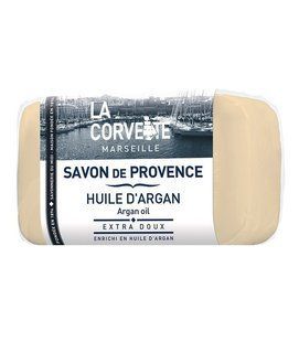 Французьке тверде мило La Corvette Marseille Savon de Provence з аргановим маслом, 100 г 1715512808 фото