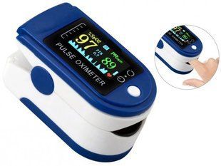 Пульсоксиметр на палец измерения кислорода в крови оксиметр Pulse Oximeter Lk88 1538876587 фото