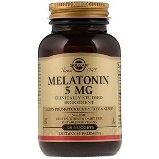 Биологически Активные Добавки Солгар Мелатонин 5 мг 120 таблеток Solgar Melatonin (5324936) 184025822 фото