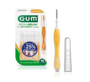 Інтердентальна щітка GUM Proxabrush Go-Betweens, міжзубна щітка, 10шт 1689290628 фото