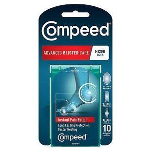 Набор пластырей для влажных мозолей разных размеров Compeed Advanced Blister Care Mixed sizes 10 шт. 1655850406 фото