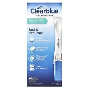 Clearblue Easy fast accurate rapid, 2 шт, Клеарблю - швидкий цифровий тест на вагітність. 2884612171 фото