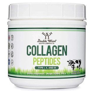 Коллаген Double Wood Collagen Peptides Type I II III, 456 г, Дабл Вуд - гидролизованный, для суставов, кожи, волос и ногтей. 2864768770 фото