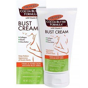 Крем для зміцнення бюсту для жінок після пологів Palmer's Cocoa Butter Formula Bust Cream. 125г. 1302582542 фото