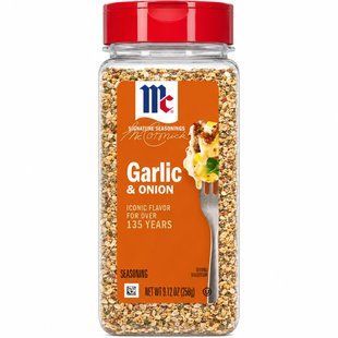 McCormick Garlic & Onion signature seasonings 258 г&nbsp;Макормік приправа для м&rsquo;яса та овочів часником і цибулею 3110232246 фото