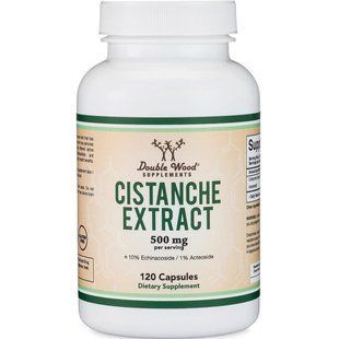 Екстракт Цистанхея (Женьшень) Double Wood Supplements Cistanche Extract 500 mg, 120 шт. 2215809579 фото