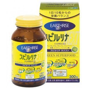 Japan Supplements Spirulina Спіруліна таблетки 300 шт (3041700410) Sp03 фото