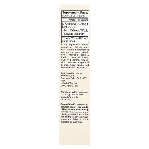 Jarrow Formulas SAMe 200 mg 20 таблеток JRW-20014 фото