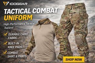 Тактичний костюм IDOGEAR G3 штани, сорочка убакс UBACS Multicam з наколінниками та налокітниками 1740253402 фото