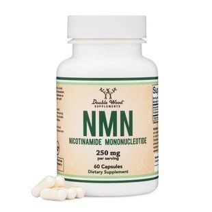 Комплекс для підтримки організму людей похилого віку Double Wood NMN nicotinamide mononucleotide 250mg 60кап 2265682644 фото