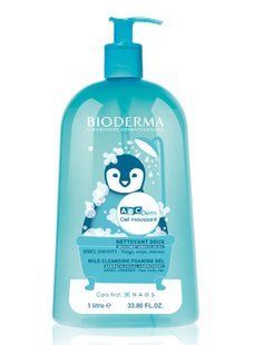 Bioderma ABC Derm Gel Moussant детский гель для душа, 1 літр 1962412726 фото