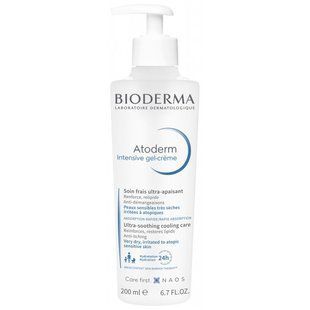 Bioderma Atoderm Intensive Gel-Creme, 200 мл, Біодерма &ndash; інтенсивний гель-крем для сухої та атопічної шкіри. 2869658783 фото