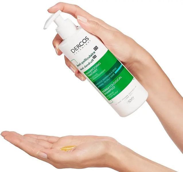 Vichy Dercos DS 2 в 1 390 мл Віші Деркос ДС шампунь проти лупи для волосся та шкіри голови 3122238778 фото