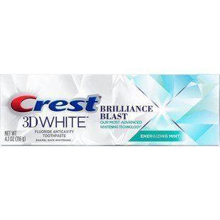 Зубная паста Крест Бриллианс Crest 3D White Brilliance Blast Whitening Toothpaste Energizing Mint 116 г США 235757605 фото