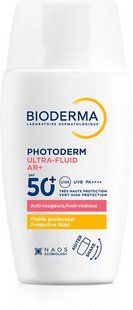 Bioderma photoderm ultra-fluid ar+ spf50+ 40 мл Біодерма Фотодерм АР+ cонцезахисний флюїд для чутливої шкіри 3122275847 фото