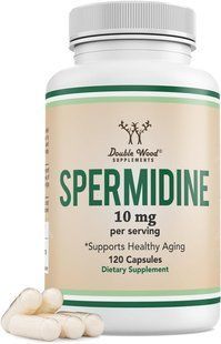 Double Wood Spermidine 99% 10 мг 120 капсул, спермідин &ndash; добавка для клітинного оновлення. 2761806381 фото