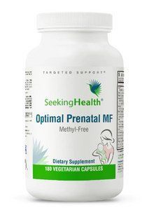 Seeking Health Optimal Prenatal MF Комплекс витаминов для беременных без метилов, 180 шт 2117872588 фото