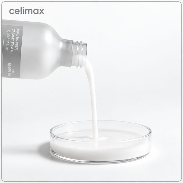 CELIMAX Dual Barrier Creamy Toner 150 мл Селімакс Дуал бар&rsquo;єрний тонер для зволоження та заспокоєння шкіри 3179201183 фото