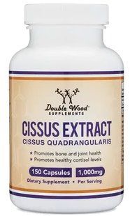 Double Wood Cissus Extract 150 капсул 1000 мг Дабл Вуд Циссус экстракт Циссус четырехугольный для суставов и костей. 2957503437 фото