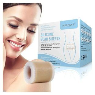 Hodaf Slicone Scar Sheets 3 м х 4 см Силіконовий пластир від шрамів і рубців 2377140827 фото