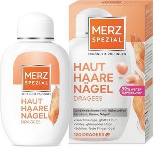 Merz Spezial Skin Hair Nails, 120 драже Мерц Спешиал &ndash; витаминный комплекс для кожи, волос и ногтей с 13 микронутриентами. 2895928977 фото