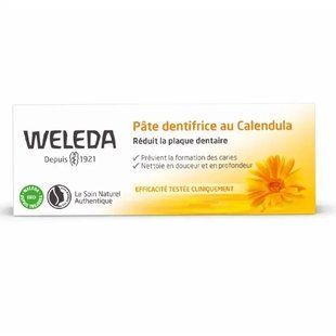 Weleda Calendula Pate Dentifrice, 75 мл, Веледа - натуральная зубная паста из календулы для деликатного ухода. 2797765298 фото