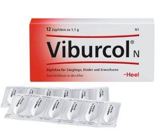 Детские свечи (суппозитории) Viburcol N / Вибуркол при прорезывании зубов 12 шт. 1560891082 фото