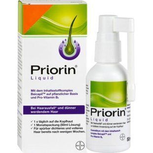 Спрей Приорин от выпадения и для восстановления роста волос Германия Priorin Liquid 50 мл 1430136894 фото