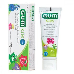 Gum Зубная паста для детей с 2 до 6 лет с фтором 50мл 1824085617 фото