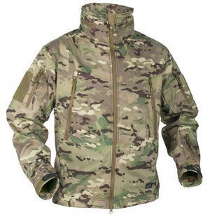 Тактична весняна куртка ЗСУ Gunfighter Sharkskin soft shell multicam софт шелл мультикам армійська куртка не промокає 1690684863 фото