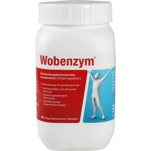 Mucos Pharma Wobenzym 800 шт Вобензим ферментні таблетки для зменшення запалення набряків та підтримки суглобів 2987999282 фото